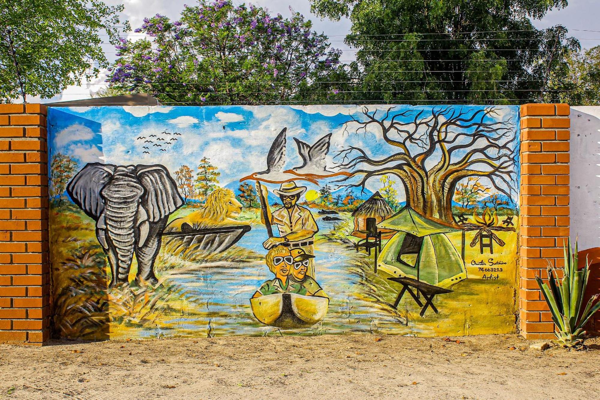 Golentle Home Stay Maun Exterior foto